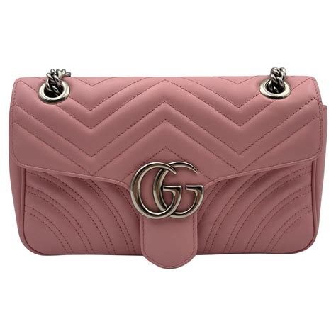 marmont gucci rosa cipria indossata|gucci gg marmont.